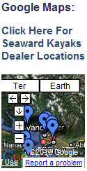 Google Maps of Seaward Kayaks Dealers Locations